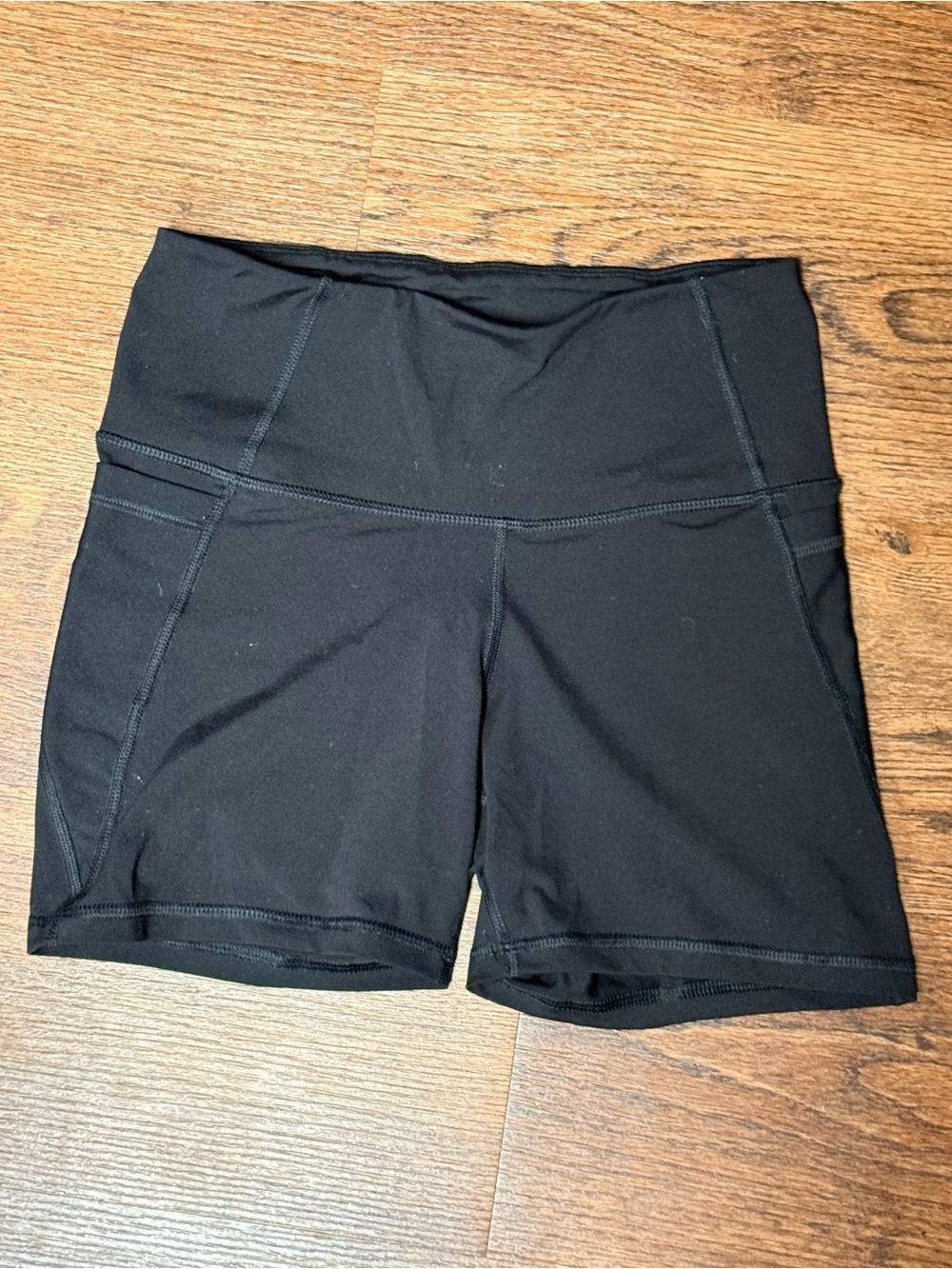 Old Navy Black High-Rise Bike Shorts